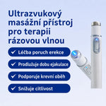 ⚡ Pokročilá rázová vlnová terapie podporuje mužské sexuální zdraví 💪 a pomáhá zmírnit bolesti svalů, kloubů a šlach 🦵
